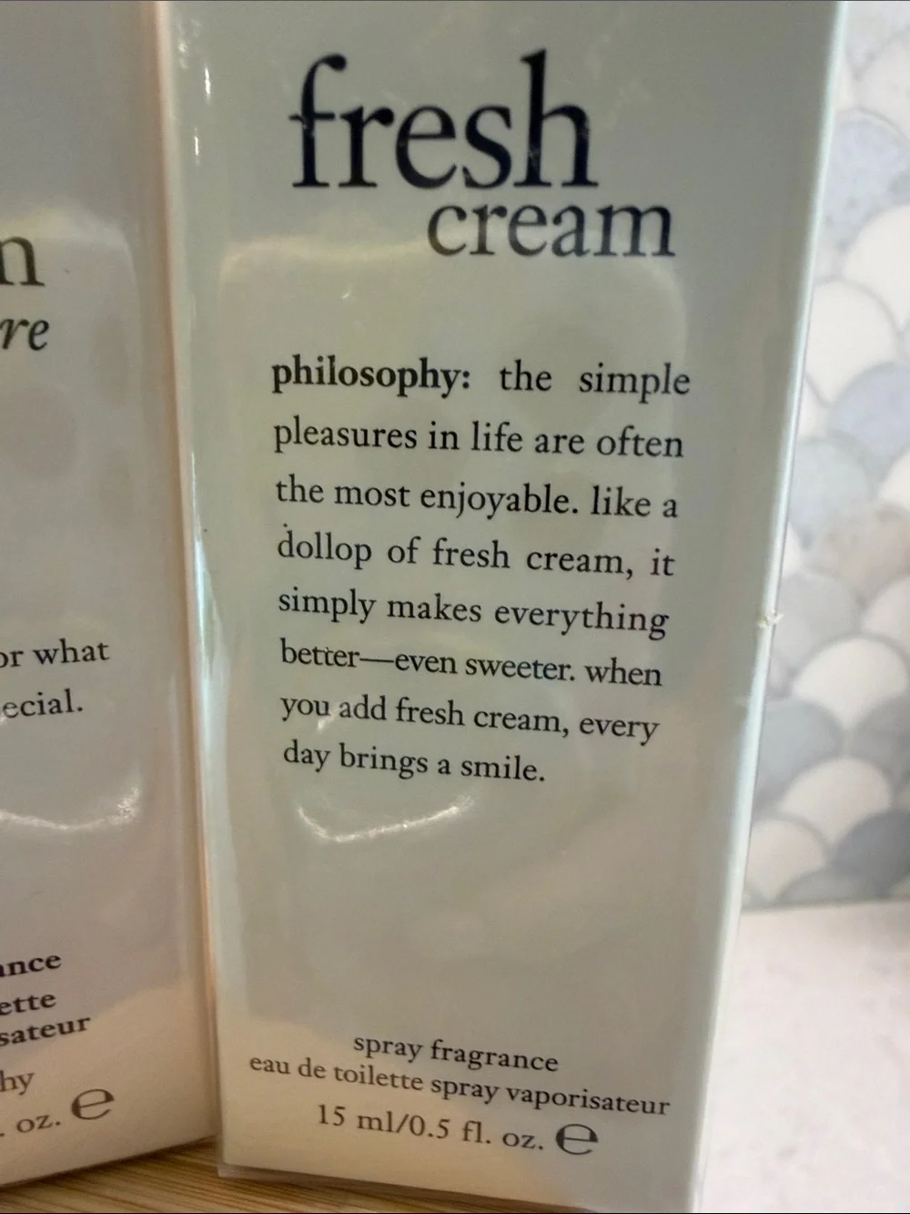 Philosophy Fresh Cream & Fresh Cream Warm Cashmere Fragrance Set